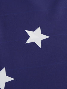 American Flag Stars Stripes  Sleeveless 1950S Vintage Dress
