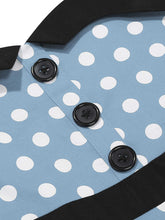Load image into Gallery viewer, Kids Little Girls' Dress Halter Polka Dots Sleeveless Cotton 1950S Vintage Dress