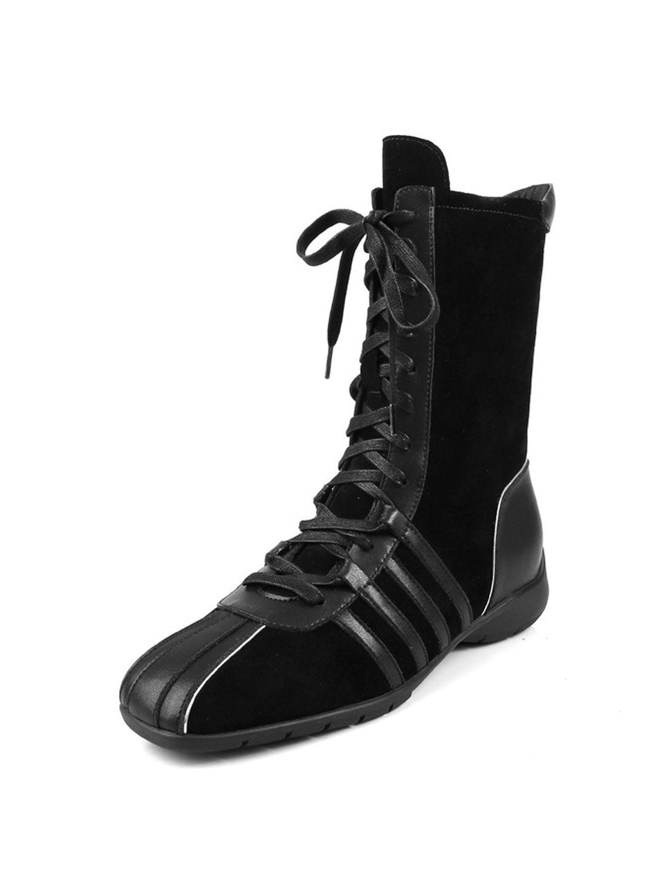 Women's High Top Sneakers Boxing Shoes Vintage Style