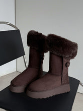 Load image into Gallery viewer, Women‘s Extra-Warm Platform Winter Boots with faux Fur
