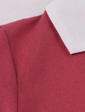 Load image into Gallery viewer, Green V Neck Short Sleeve 1950S Vintage Swing Dress