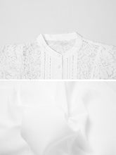 Load image into Gallery viewer, White Lace Ruffled Fairy Dress Wedding 1950S dress