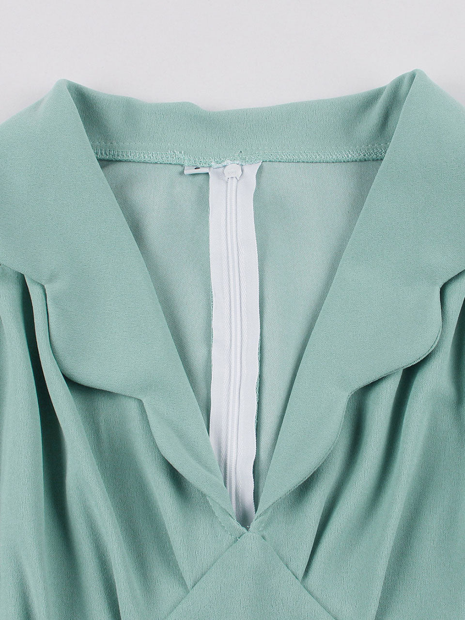 Mint Green V Neck 1950s Vintage Swing Dress Jolly Vintage Mint Green V Neck 1950s Vintage Swing Dress Jolly Vintage