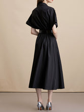 Load image into Gallery viewer, Pink Short Sleeve Classic 1950S Vintage Shirt Dress