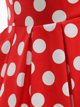 Load image into Gallery viewer, Kids Little Girls' Dress Polka Dots 1950S Vintage Dress