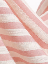 Load image into Gallery viewer, Vintage 1950s Little Girls Pink Stripe Dress with Spaghetti Straps