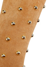 Load image into Gallery viewer, Yellow High Heel Pointed Toes Luxury Rivet Boots Shoes