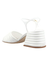 Load image into Gallery viewer, Women&#39;s Open Toe Strap Chunky Heel  Sandals Leather Vintage Shoes