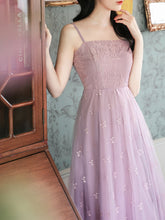 Load image into Gallery viewer, Embroidered Puff Short Sleeve Edwardian Revival Dress