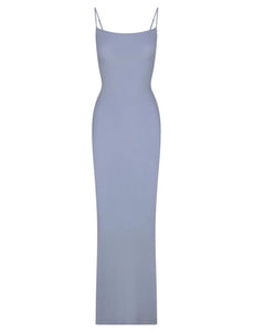 White Spaghetti Strap Bodycon Dress Sexy Comfortable Dress