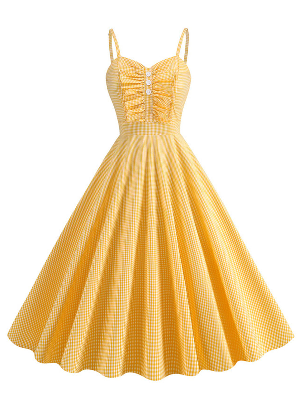 Dresses  Tagged "Yellow" Jolly Vintage