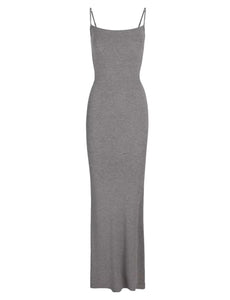 White Spaghetti Strap Bodycon Dress Sexy Comfortable Dress