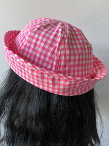 Sailor Hat Sweet Plaid Hat
