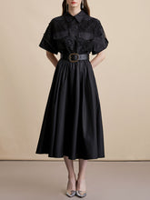 Load image into Gallery viewer, Pink Short Sleeve Classic 1950S Vintage Shirt Dress