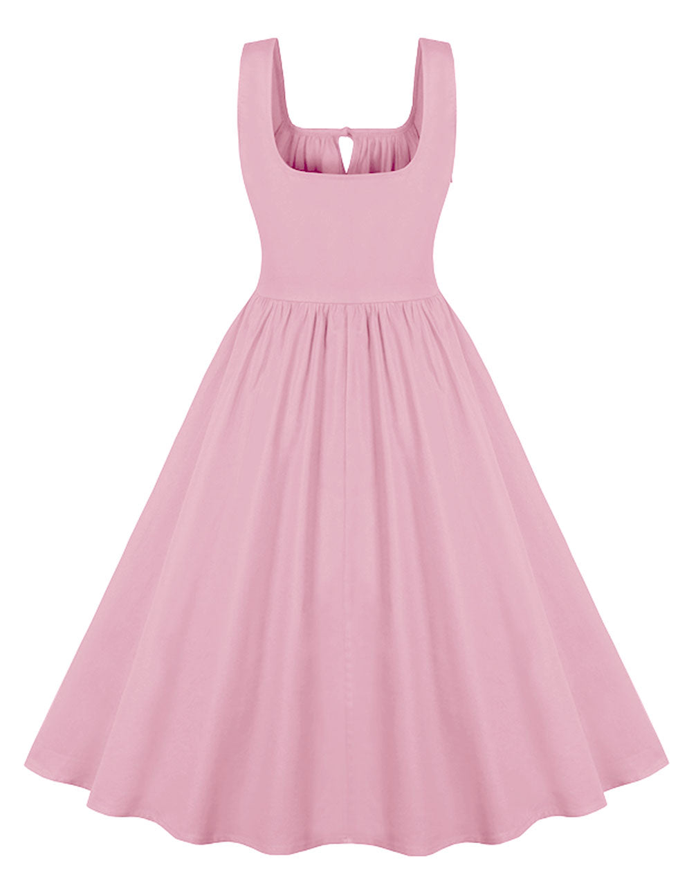 50s retro swing dress Beauty Blush Women's 1950s Retro Pinup Swing Dress with Detachable Cape, Belt -