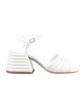 Load image into Gallery viewer, Women&#39;s Open Toe Strap Chunky Heel  Sandals Leather Vintage Shoes
