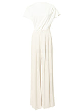 Load image into Gallery viewer, White Cowl Neck 1950S Vintage Pant Set