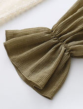 Load image into Gallery viewer, Light Green Victorian Dress with Balloon Sleeves