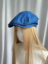 Load image into Gallery viewer, Women's Vibrant Red Beret Cap with Brim