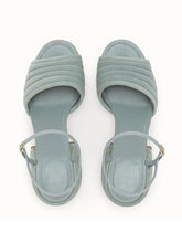 Load image into Gallery viewer, Women&#39;s Open Toe Strap Chunky Heel  Sandals Leather Vintage Shoes