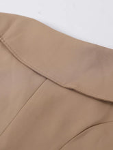 Load image into Gallery viewer, Women's Off-Shoulder Belted Trench Coat