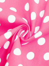 Load image into Gallery viewer, Kids Little Girls' Dress Bow Halter Polka Dots Sleeveless Cotton 1950S Vintage Dress
