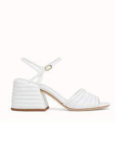 Women's Open Toe Strap Chunky Heel  Sandals Leather Vintage Shoes