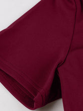 Load image into Gallery viewer, Navy Peter Pan Bowknot 1950s Vintage Dress with Belt