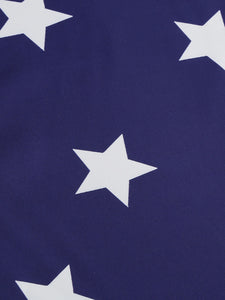 American Flag Stars Stripes Strap 1950S Vintage Dress