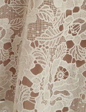Load image into Gallery viewer, White Lace Spaghetti Strap Gown Party Dress