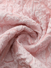 Load image into Gallery viewer, Baby Blue Off Shoulder Oversized Bow Soft Jacquard Maxi Gown with Sheer Mesh Sleeves