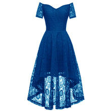 Load image into Gallery viewer, Autumn Lace Off Shoulder 50s Party Dress