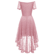 Load image into Gallery viewer, Autumn Lace Off Shoulder 50s Party Dress