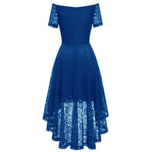 Load image into Gallery viewer, Autumn Lace Off Shoulder 50s Party Dress
