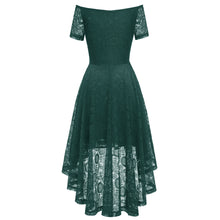 Load image into Gallery viewer, Autumn Lace Off Shoulder 50s Party Dress