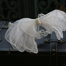 Load image into Gallery viewer, Retro Butterfly Pearl Hair Wedding Headband Hair Jewelry for Women