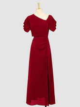 Load image into Gallery viewer, 1960S Asymmetric Neck Waist Cutout Slit Party Sexy Dress