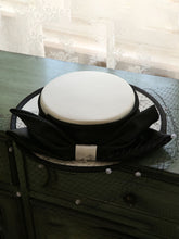 Load image into Gallery viewer, White And Black Big Bow  Audrey Hepburn Same Style 1950S Hat