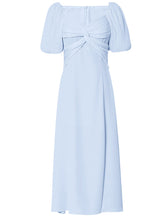 Load image into Gallery viewer, Puff Sleeve Cross Audrey Hepburn Dress SpiltVintage 1950S Dress