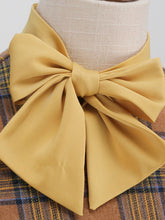 Load image into Gallery viewer, Big BowKnot Plaid 3/4 Sleeve 1950S Vintage Dress With Pockets Inspired by Clueless Cher Horowitz