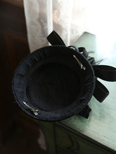 Load image into Gallery viewer, Big Bow Tulle Vintage Lace 1950S Hat
