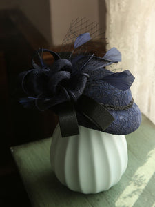 Big Bow Tulle Vintage Lace 1950S Hat