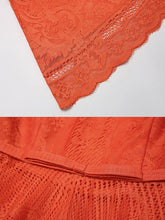Load image into Gallery viewer, 1950s Crew Neck Long Sleeve Hepburn Swing Lace Dress