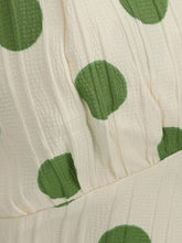 Load image into Gallery viewer, Polka Dots Halter Audrey Hepburn Style 1950S Vintage Dress With Bow Backless