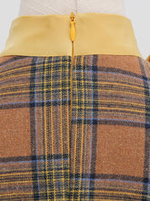 Load image into Gallery viewer, Big BowKnot Plaid 3/4 Sleeve 1950S Vintage Dress With Pockets Inspired by Clueless Cher Horowitz