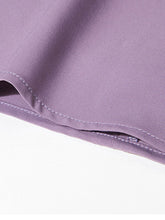 Load image into Gallery viewer, Lavender V Neck Puff Sleeve Swing Vintage Style 1940S Dress