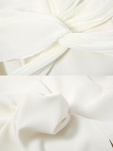 Puff Sleeve Cross Audrey Hepburn Dress SpiltVintage 1950S Dress