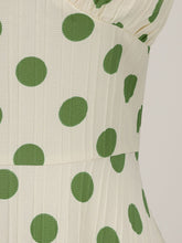 Load image into Gallery viewer, Polka Dots Halter Audrey Hepburn Style 1950S Vintage Dress With Bow Backless