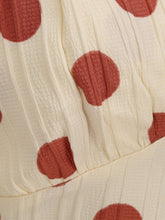 Load image into Gallery viewer, Polka Dots Halter Audrey Hepburn Style 1950S Vintage Dress With Bow Backless