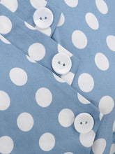 Load image into Gallery viewer, Polka Dots V Neck 1950S Dress With Pockets